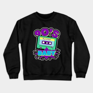 90S BABY Inspired 90s Baby Crewneck Sweatshirt